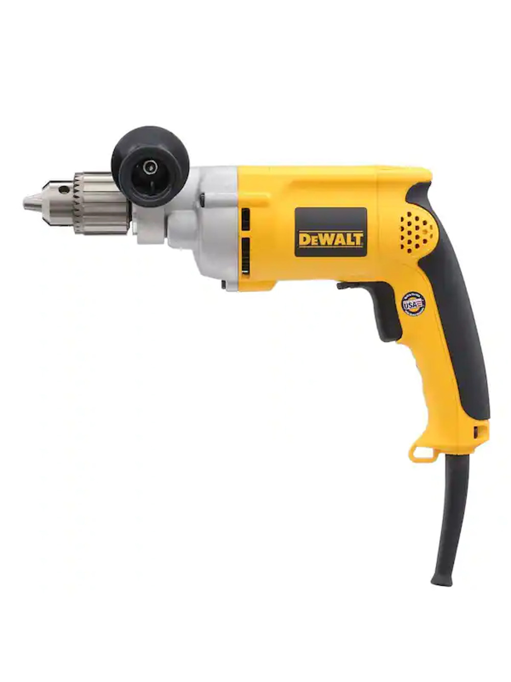 DeWalt DW235G 1.5" (13mm) VSR Drill w/ handle attachment & manual